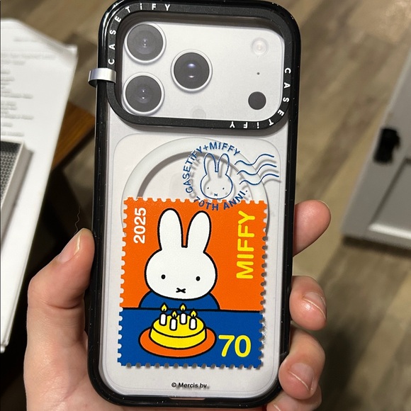 p*o様 CASETiFY × Miffy iPhone 17pro Japan Miffy Camera Frame iPhone 17 Pro MagSafe Case - Miffy